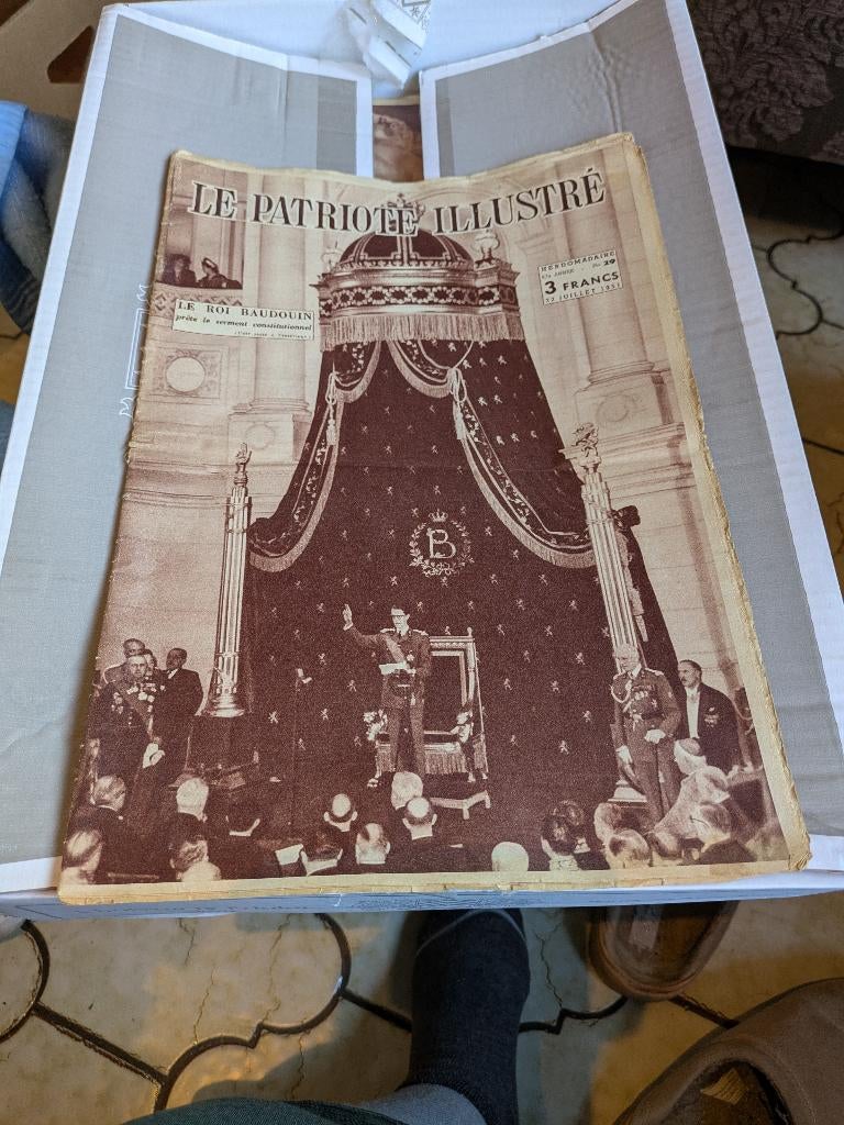 Patriote illustre, Enlèvement ou Envoi, Utilisé, Magazine ou livre