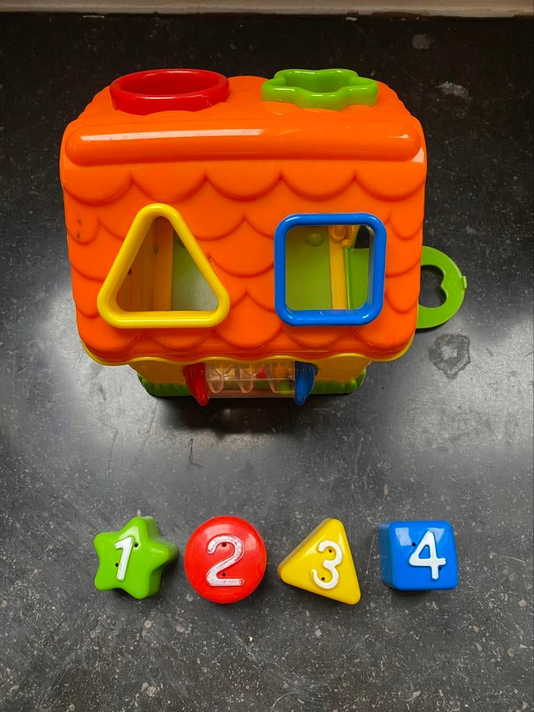 Clementino huisje met blokken, Ophalen of Verzenden