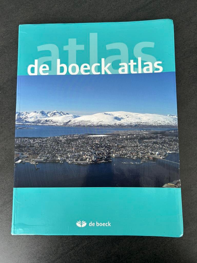 Jacques Merchiers - de boeck atlas (integraalband), Ophalen, Gelezen, Nederlands, Jacques Merchiers; Philippe De Maeyer