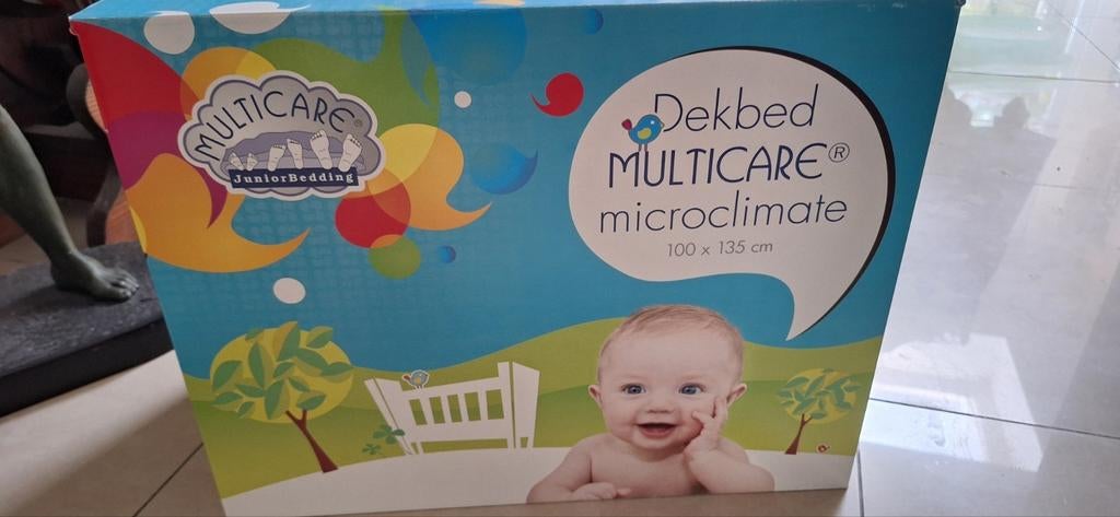 Dekbed Multicare 100 x 135 cm voor ledikant, Enlèvement, Comme neuf, Lit