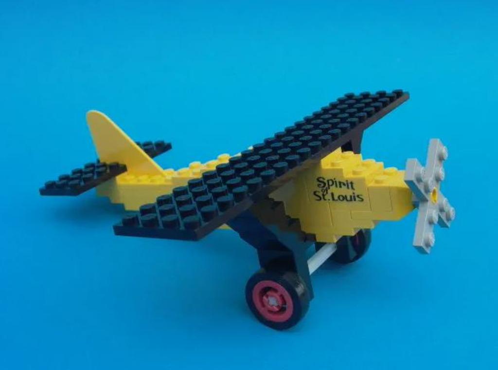 LEGO Legoland airport 456 Spirit of St. Louis in toptstaat, Enfants & Bébés, Jouets | Duplo & Lego, Comme neuf, Lego, Ensemble complet