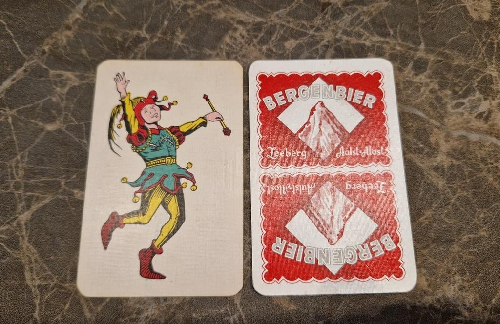 Bière Joker Bergen, Collections, Cartes à jouer, Jokers & Jeux des sept familles, Enlèvement ou Envoi, Comme neuf
