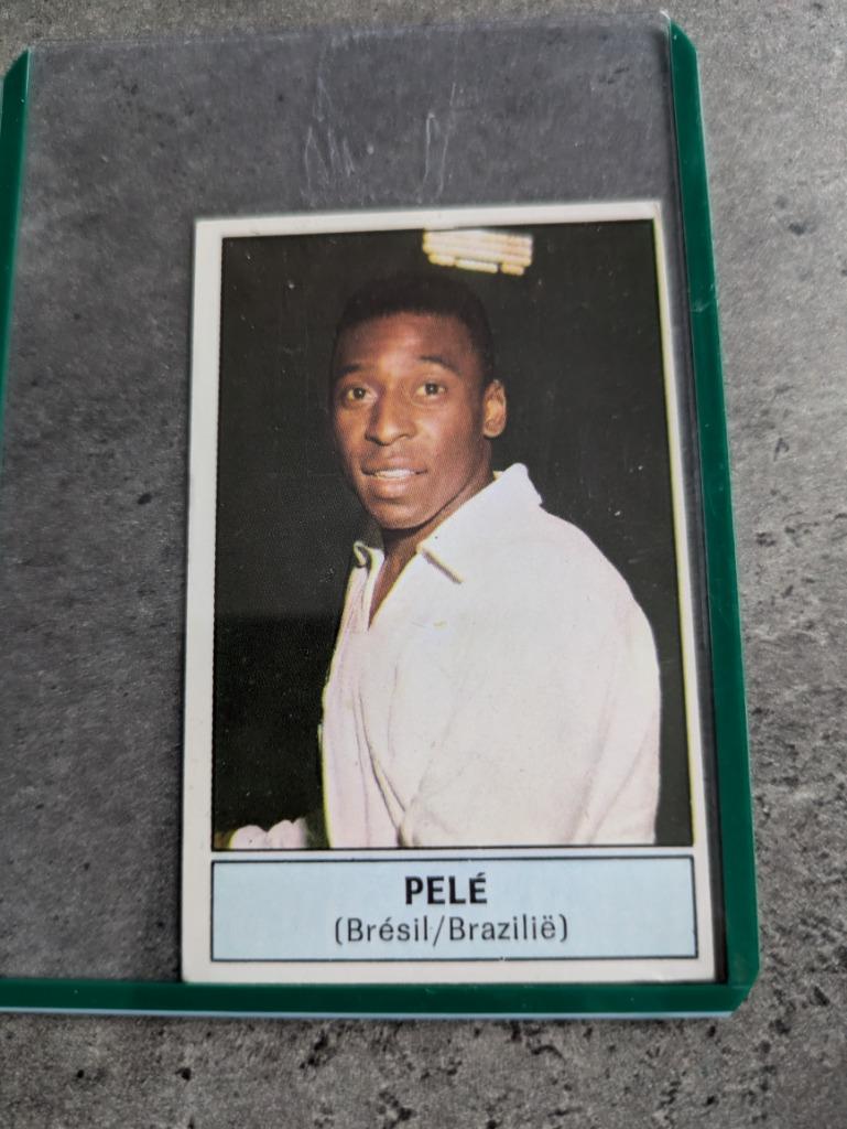 PANINI voetbal sticker FOOTBALL 1972/73  PELE  NR 331, Hobby en Vrije tijd, Stickers en Plaatjes, Zo goed als nieuw, Sticker, Verzenden