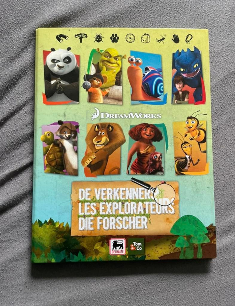 De verkenners - verzamelboek Dreamworks - Delhaize, Verzamelen, Ophalen of Verzenden, Zo goed als nieuw
