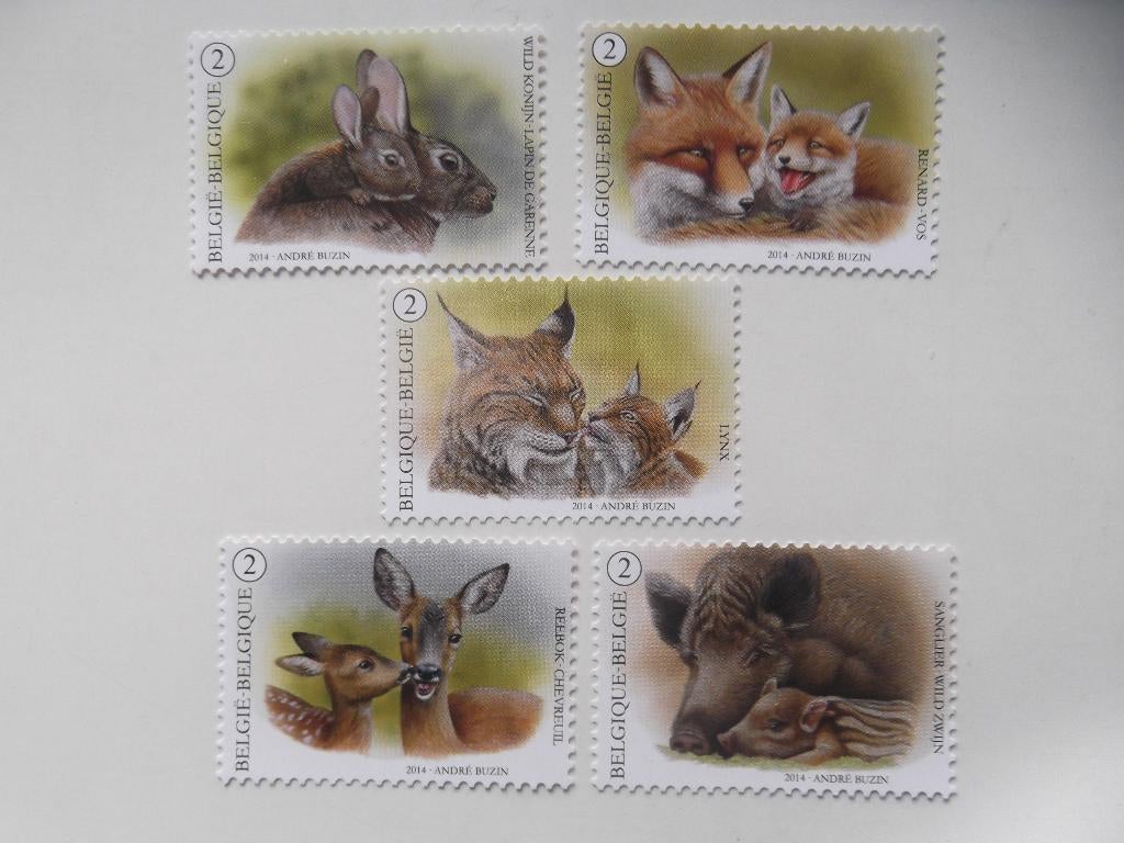 4399-4403 Buzin autrement - Buzin anders MNH, Enlèvement ou Envoi, Non oblitéré, Timbre-poste