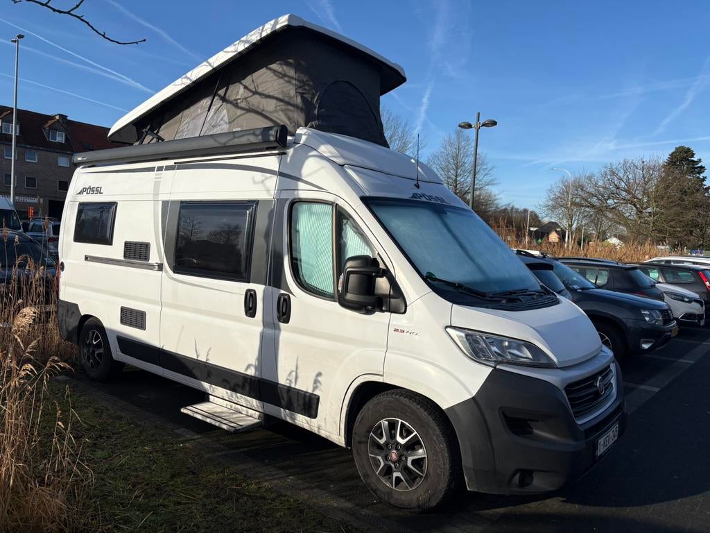 Mooi onderhouden campervan 4 pers.  slapen en rijden, Caravans en Kamperen, Ringverwarming, Fiat, Particulier, 5 tot 6 meter