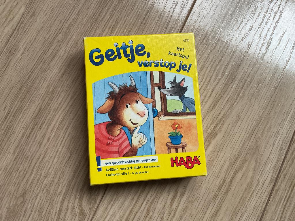 HABA spel, Kinderen en Baby's, Speelgoed | Educatief en Creatief, Ophalen of Verzenden, Gebruikt