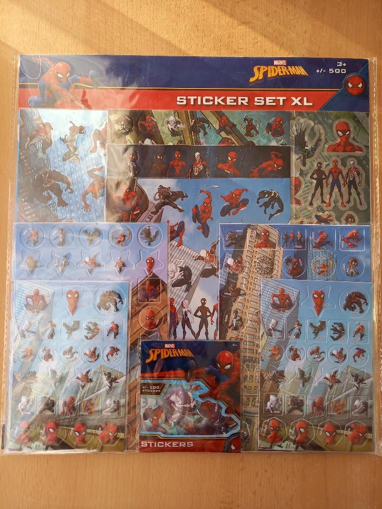 NOUVEAUX autocollants Spiderman 500, Enlèvement ou Envoi, Neuf, Autres types