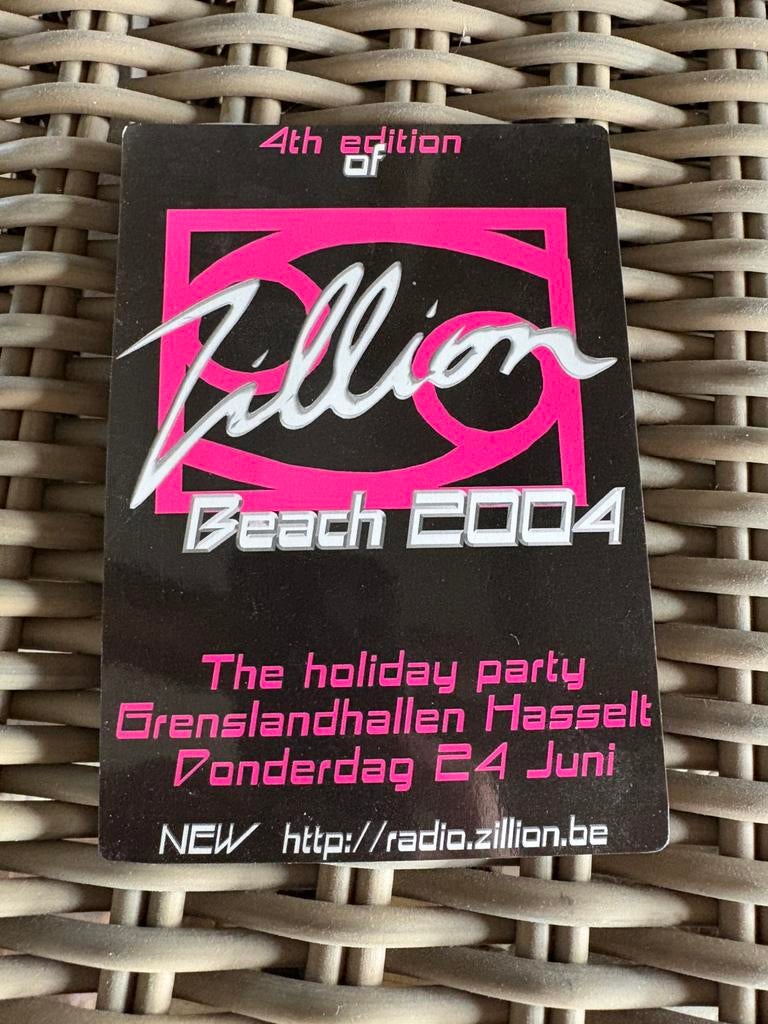 Zillion beach flyer, Ophalen of Verzenden, Zo goed als nieuw