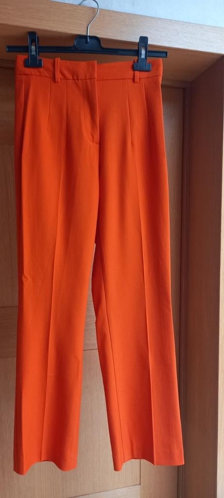 Nieuwe oranje damesbroek Zara XS, Zara, Nieuw, Oranje, Ophalen of Verzenden