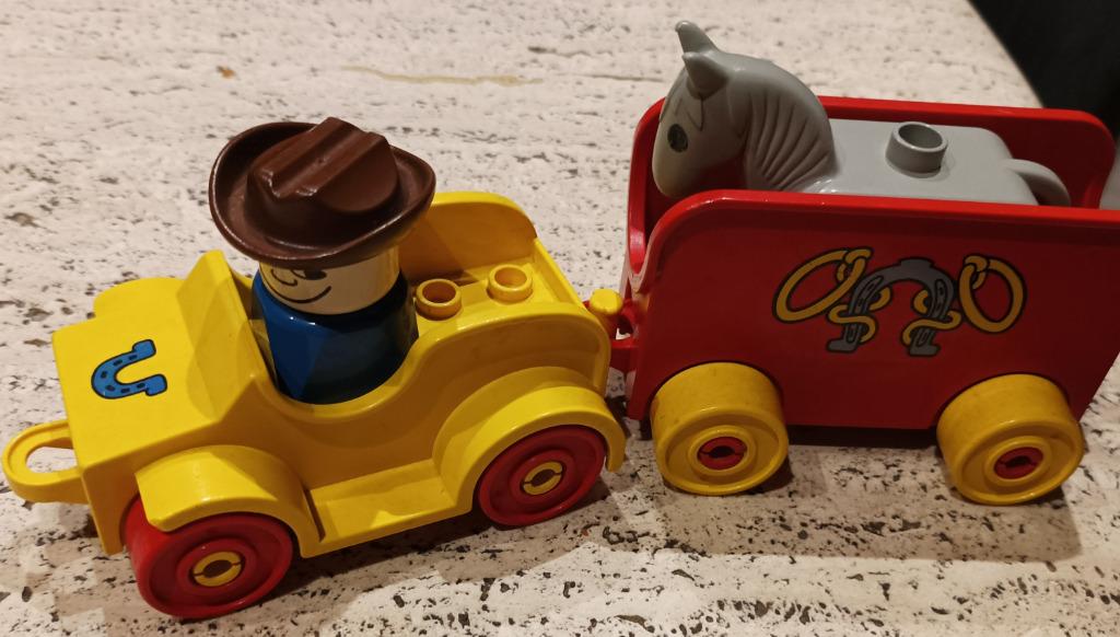Lego Duplo Rodeo pony trailer 2627, Kinderen en Baby's, Speelgoed | Duplo en Lego, Ophalen, Gebruikt, Complete set, Duplo