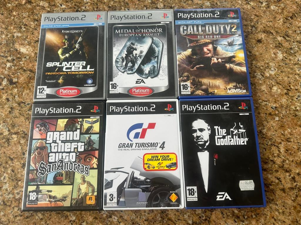 Ps2 games, Games en Spelcomputers, Ophalen of Verzenden, Gebruikt