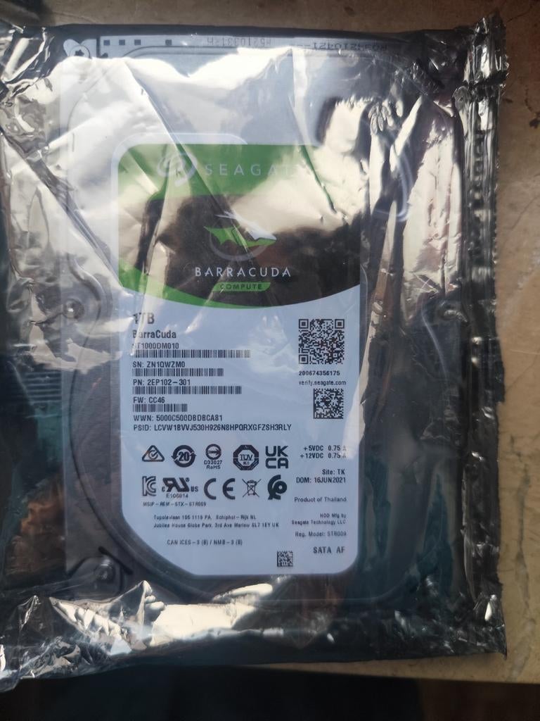 Disque dur 1TB HDD, Neuf, Enlèvement ou Envoi, Interne, 1TB