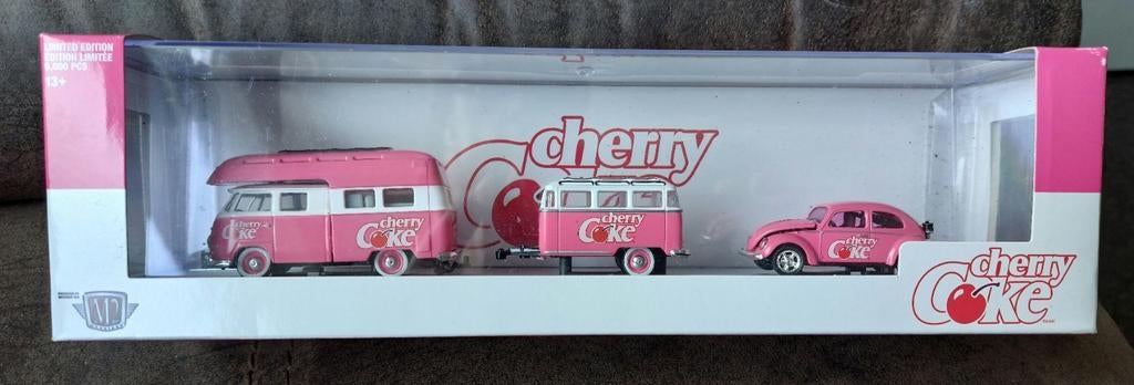 m2 cherry coke vw set, Enlèvement ou Envoi, Neuf, Voiture, Autres marques