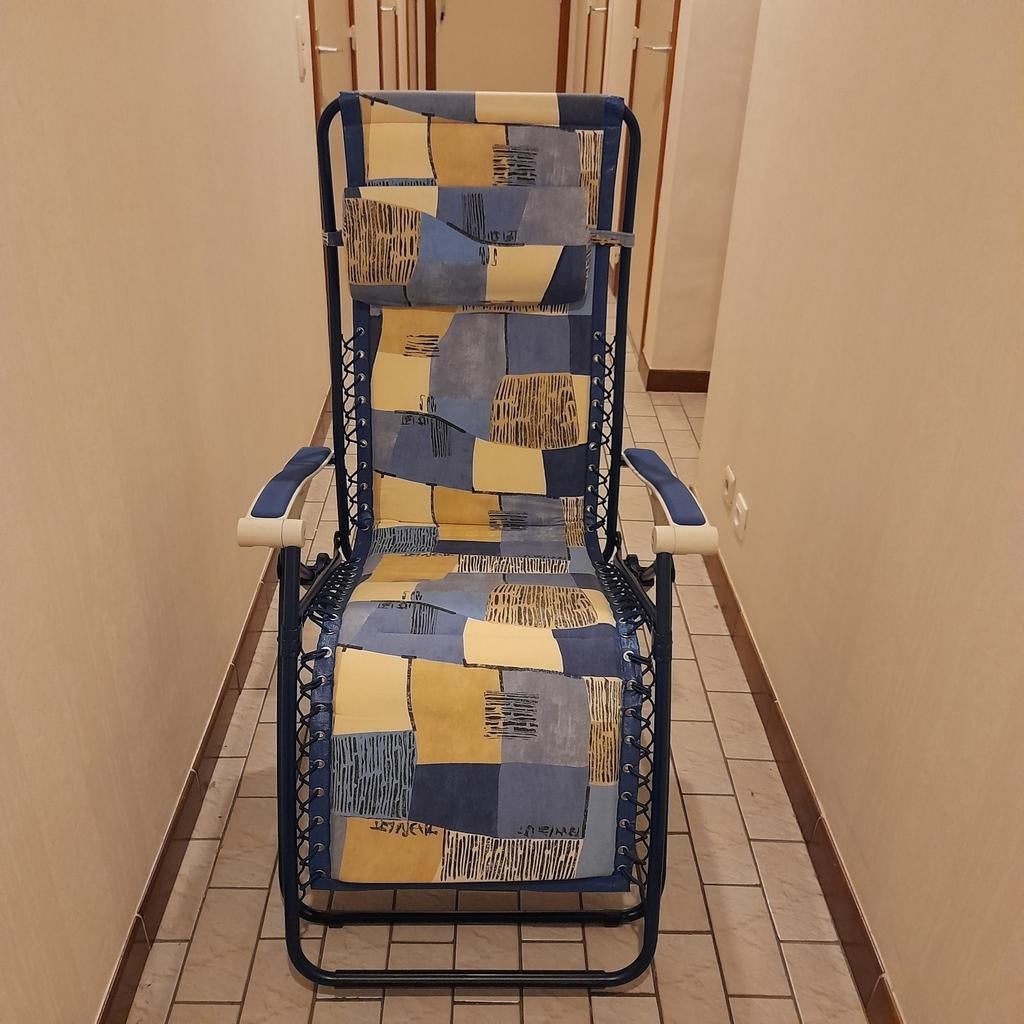 fauteuil relax matelassé  lafuma rsx, Enlèvement, Comme neuf