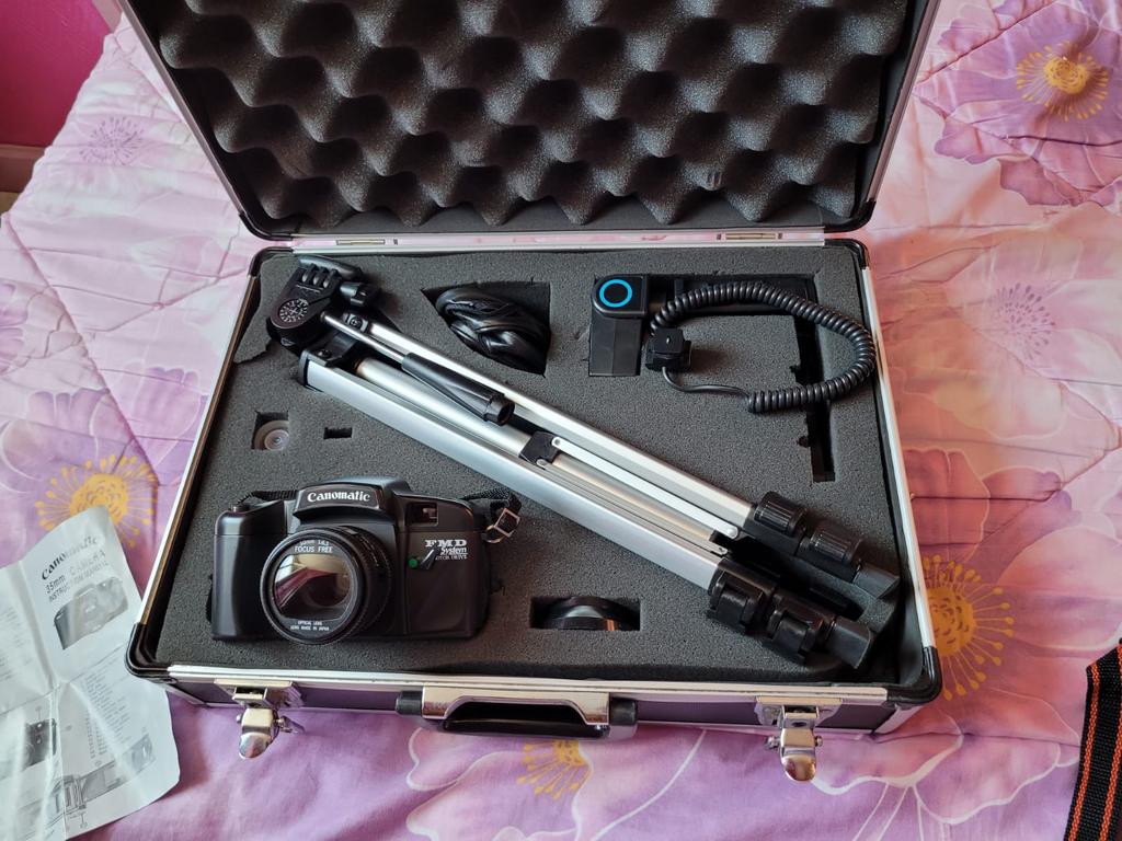 Nieuwe CANOMATIC-camera met accessoires., Ophalen, Zo goed als nieuw
