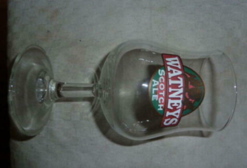 #E bier glas WATNEYS SCOTCH ALE 0,25L Brouwerij Alken Maes, Ophalen of Verzenden, Nieuw, Bierglas