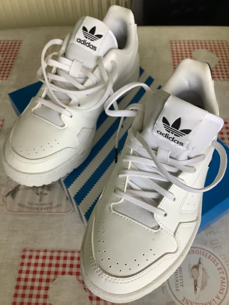 Nieuwe Adidas Originals Basketbal, Adidas, Zo goed als nieuw, Wit, Sneakers