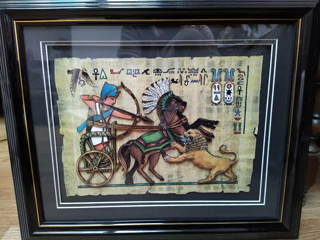 2 kadertjes Egypte, Huis en Inrichting, Ophalen of Verzenden, Nieuw