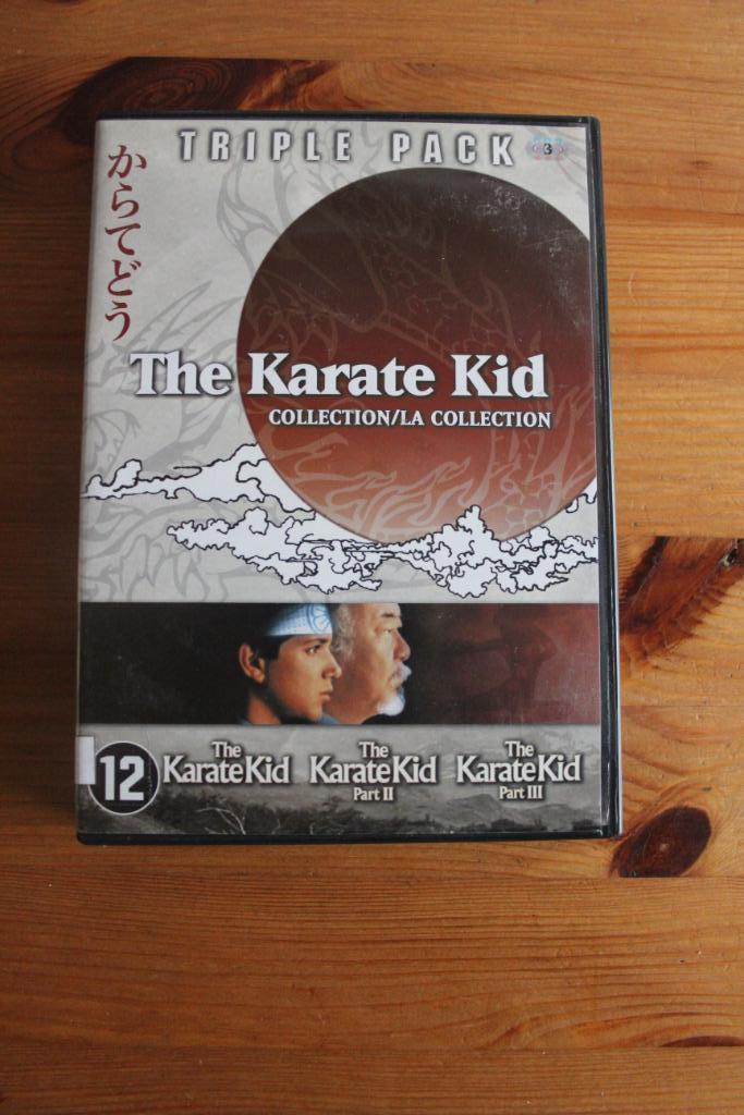 The karate kid    1-2-3       Triple pack, Boxset, Actie, Ophalen of Verzenden, Zo goed als nieuw