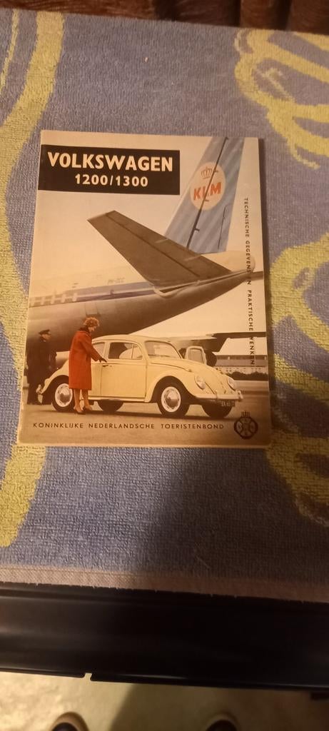 Volkswagen Vw Kever 1200 1300 vraagbaak manual, Ophalen of Verzenden, Zo goed als nieuw, Volkswagen