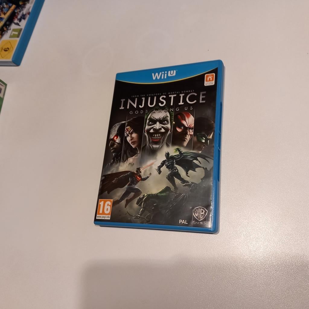 Injustice Nintendo wii U, Ophalen of Verzenden, Zo goed als nieuw