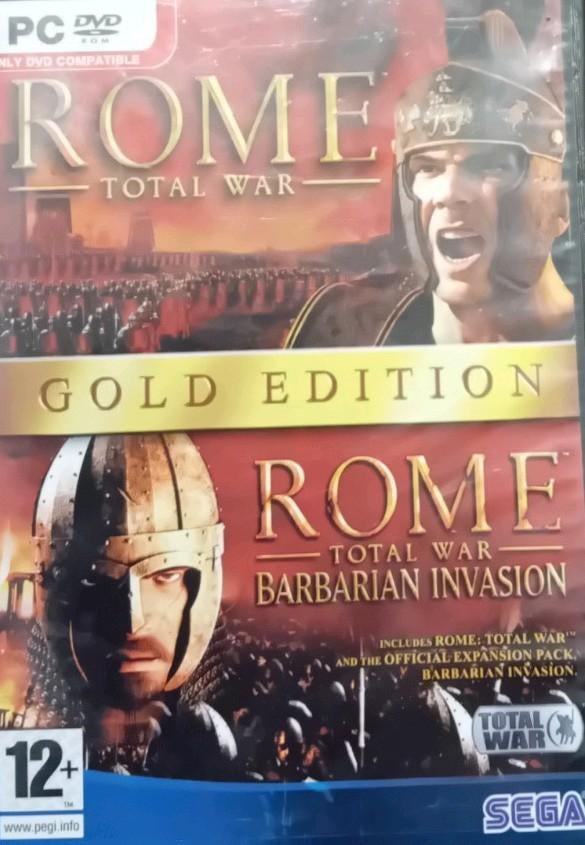 PC DVD-Rom Rome Total War Gold Edition, Games en Spelcomputers, Ophalen of Verzenden, Gebruikt