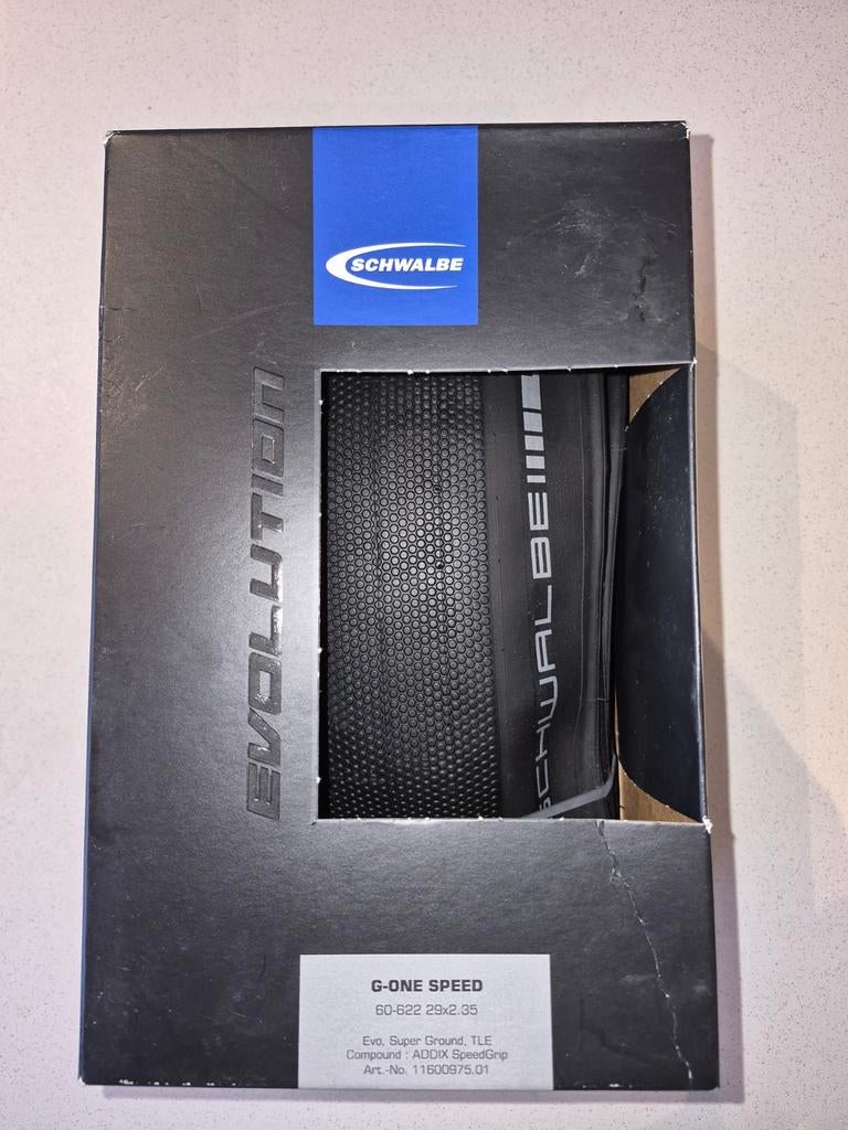 Nieuwe Schwalbe G-one speed band(29x2.35) voor gravel/strand, Fietsen en Brommers, Ophalen of Verzenden, Nieuw, Band, Schwalbe