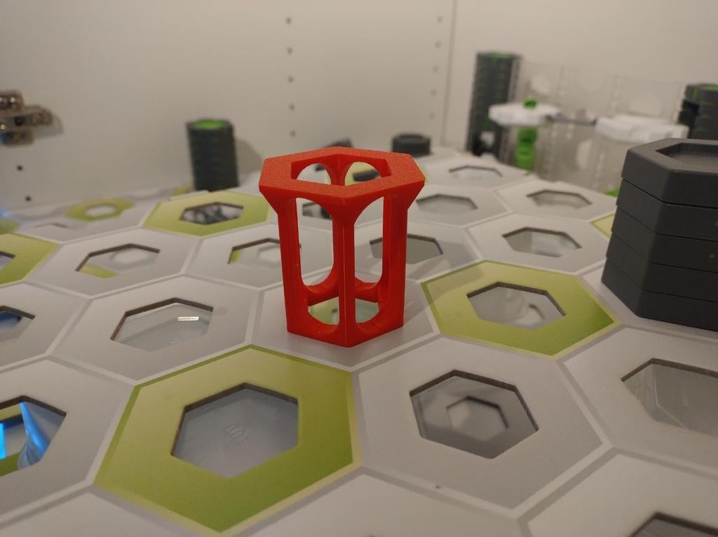 Gravitrax 3d print- toren van Pisa, 5 blokjes hoog, Hobby en Vrije tijd, Overige Hobby en Vrije tijd, Nieuw, Ophalen