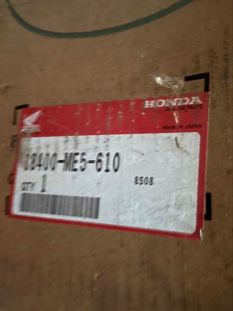 L en R uitlaat voor RC13 Honda CBX650 E 1983-, Motoren, Ophalen, Nieuw