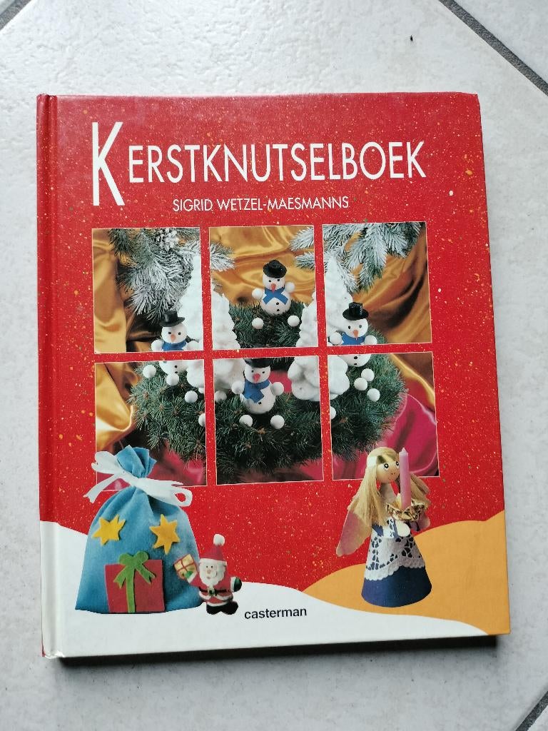Boek Kerstknutselboek, Boeken, Hobby en Vrije tijd, Ophalen of Verzenden, Zo goed als nieuw, Scrapbooking en Knutselen, Sigrid Wetzel-Maesmanns