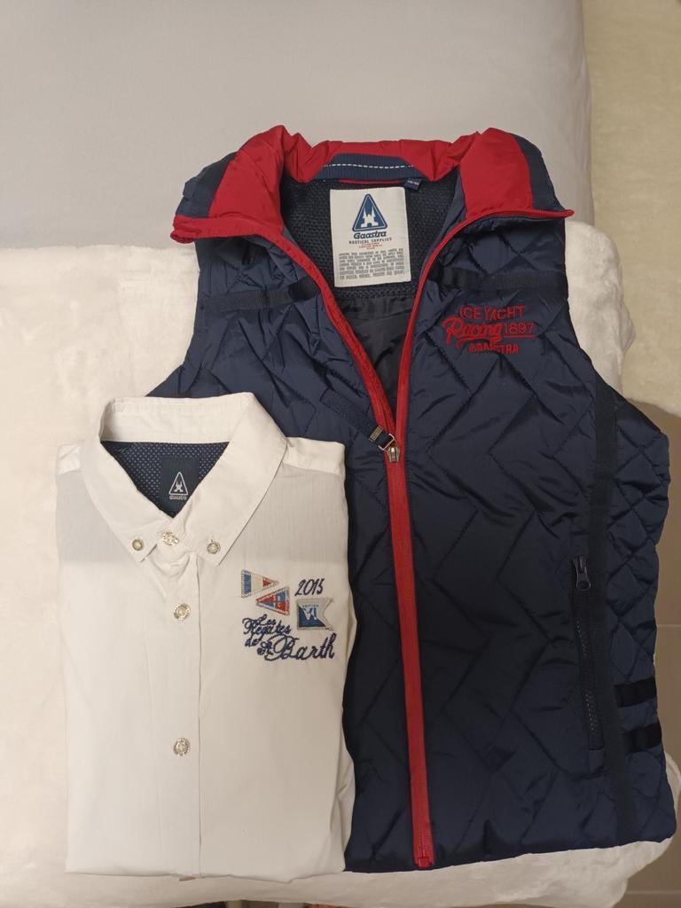 Bodywarmer met bijhorende hemd merk gaastra, Ophalen, Zo goed als nieuw