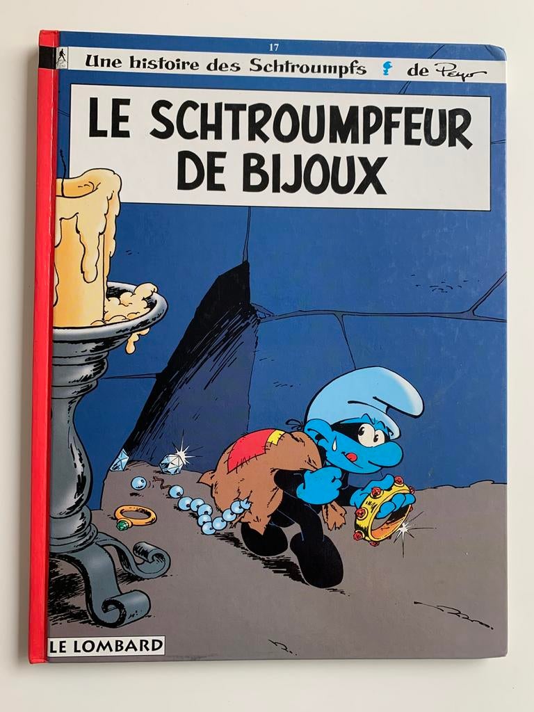 Le Schtroumpfeur de bijoux (le Lombard), Collections, Enlèvement ou Envoi, Comme neuf
