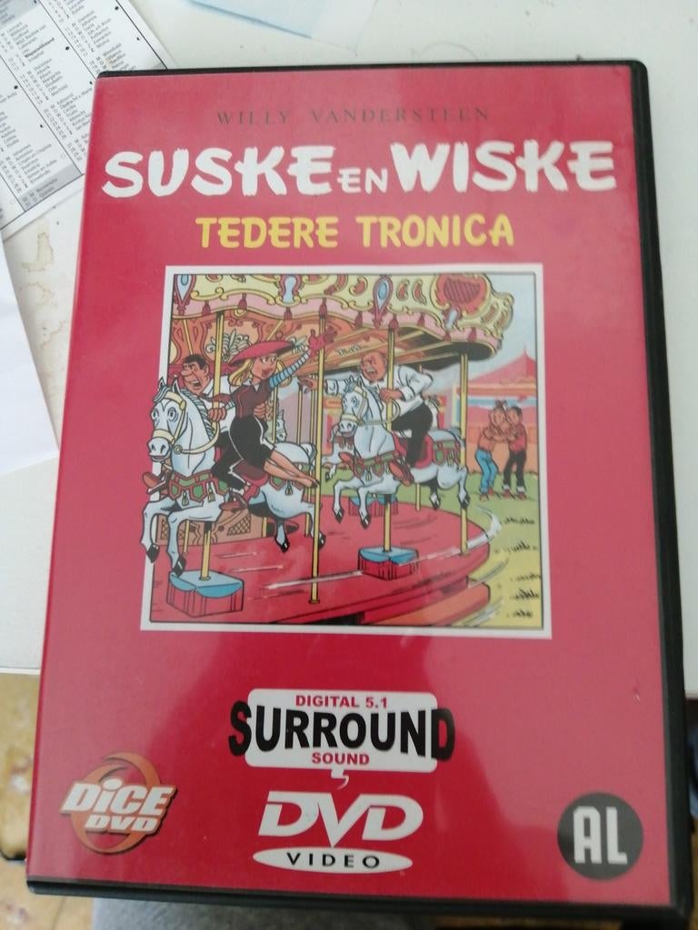 Tedere tronica Suske en wiske, Cd's en Dvd's, Europees, Tekenfilm, Alle leeftijden, Ophalen of Verzenden