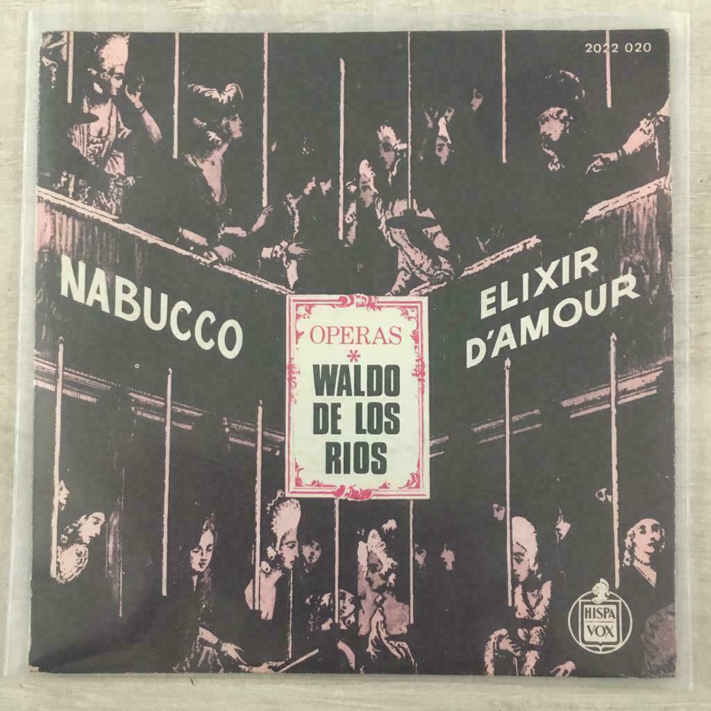 7" Waldo De Los Rios - Nabucco (HISPAVOX 1973) VG+, Verzenden, 7 inch, Klassiek, Single