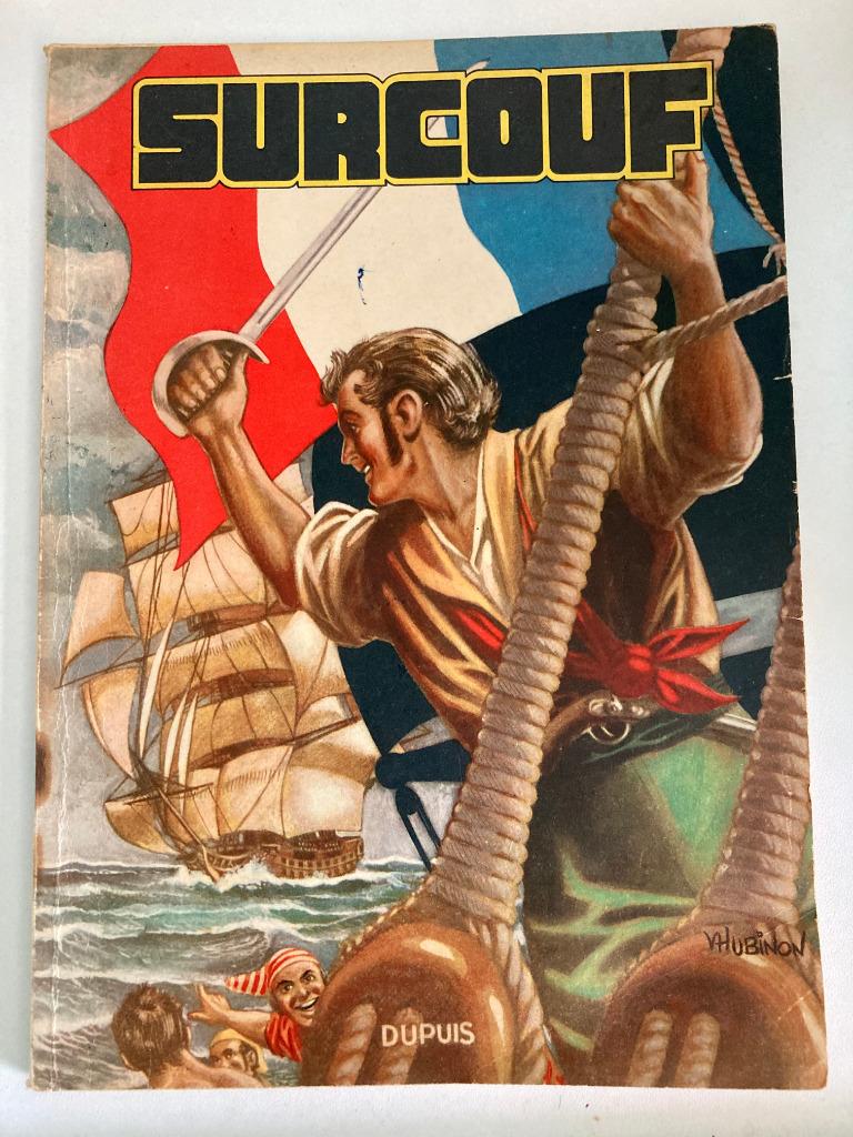 BD Surcouf - Terreur des mers, Boeken, Stripverhalen, Gelezen, Verzenden, Eén stripboek, Charlier/Hubinon