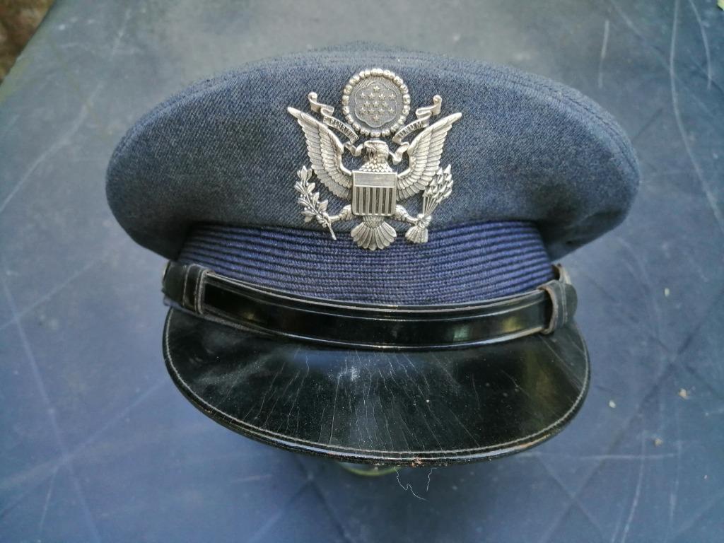 USA - KEPI USA AIR FORCE 1951 - GUERRE DE COREE (MB), Enlèvement ou Envoi, Armée de terre, Casque ou Béret