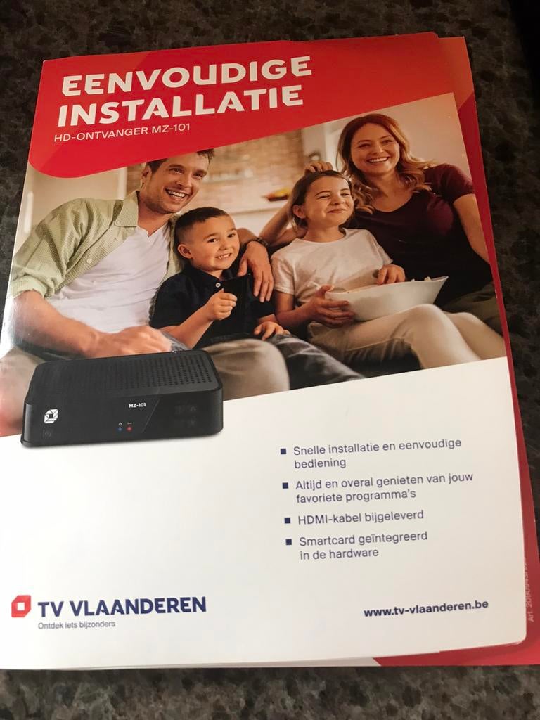Tv -Vlaanderen recorder, TV, Hi-fi & Vidéo, Antennes paroboliques, Enlèvement, Comme neuf