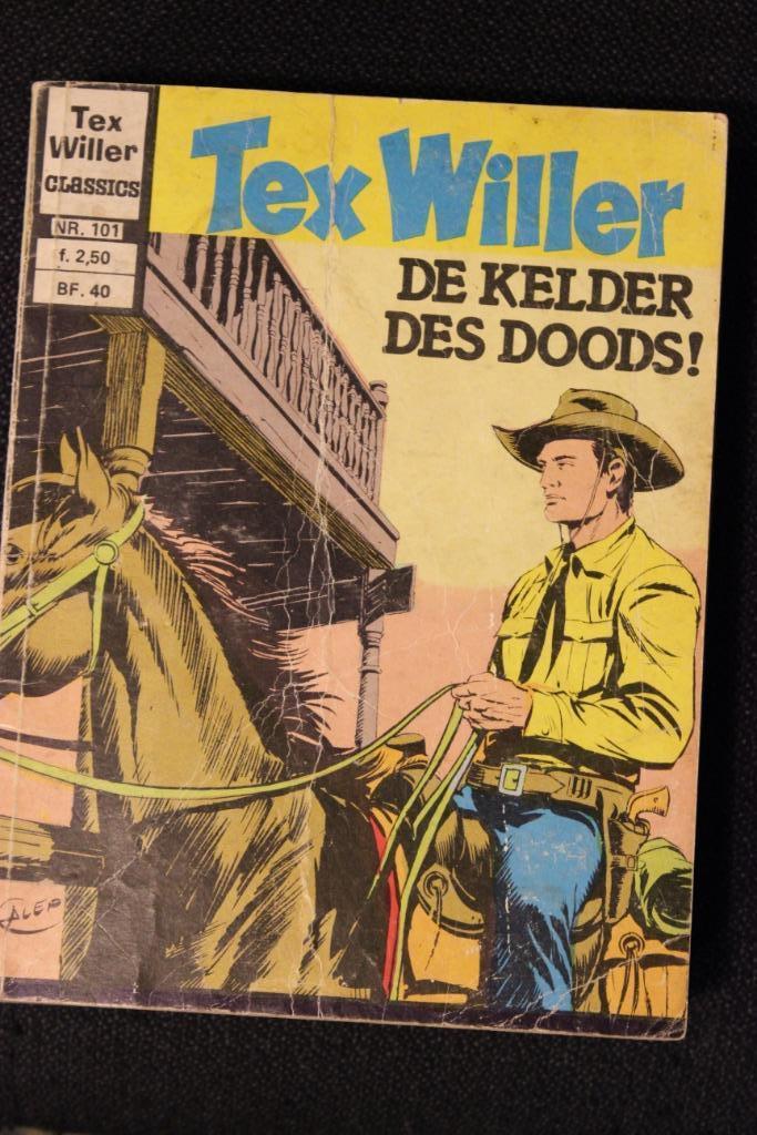 STRIP SC TEX WILLER 101 DE KELDER DES DOODS, Boeken, Ophalen of Verzenden, Gelezen