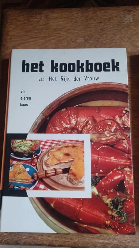 vintage kookboeken van Het Rijk Der Vrouw, Boeken, Ophalen, Gelezen, Europa