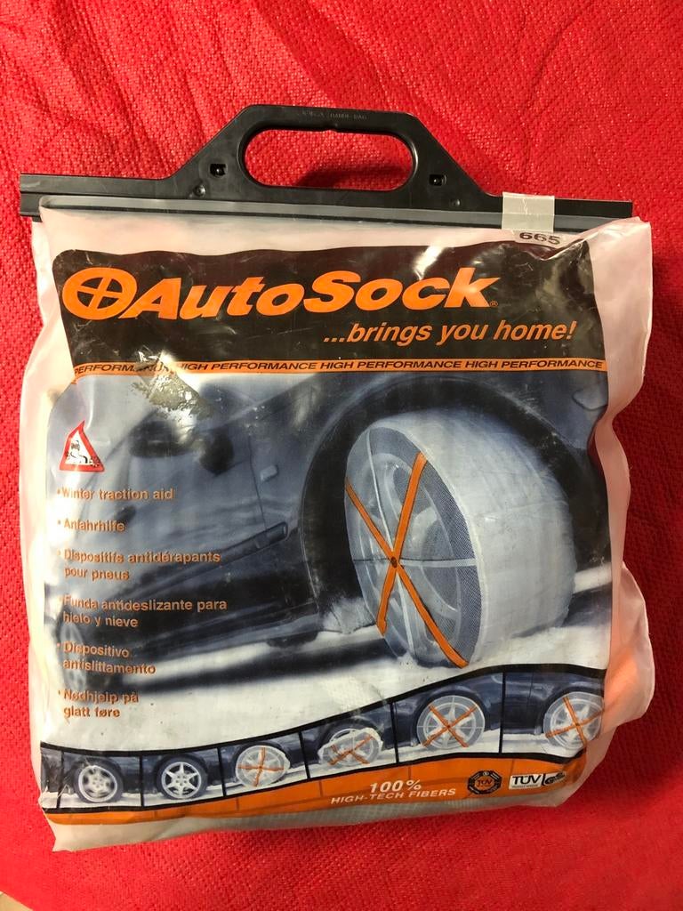 AutoSock 665 sneeuwsokken, Ophalen, Gebruikt