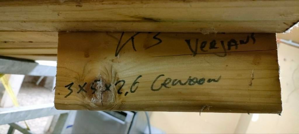 Carport 3x5x2,6
- grenen geïmpregneerd, 6 poten, Tuin en Terras, Overkappingen, Ophalen of Verzenden, Nieuw, Carport