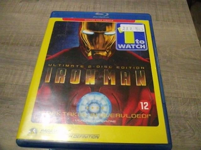 iron man  2 disc blu-ray, Ophalen of Verzenden