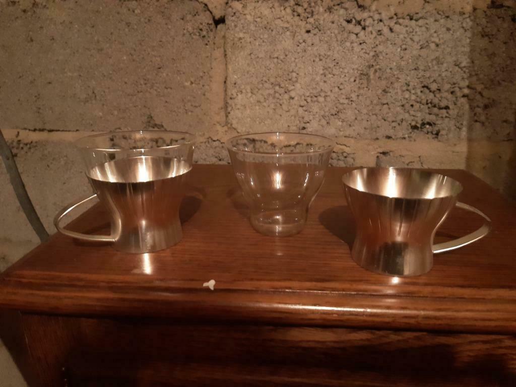Tasses café/thé, Enlèvement ou Envoi, Comme neuf, Verre