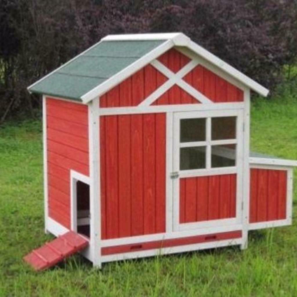 Poulailler XXL abri poule caille volaille clapier coq lapin, Verzenden, Nieuw, Kippenhok of Kippenren