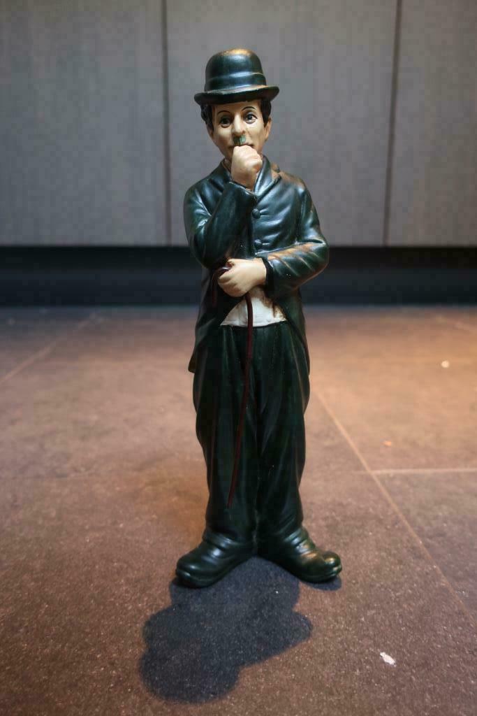 Beeldje Charlie Chaplin, Verzamelen, Ophalen, Gebruikt