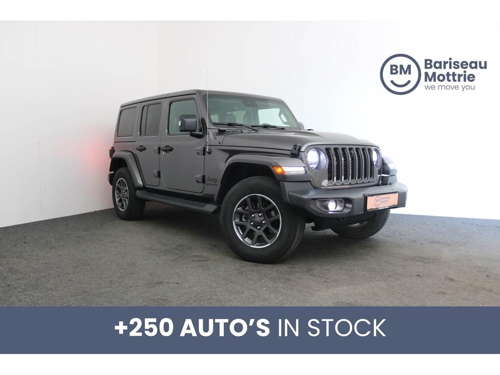Jeep Wrangler SAHARA 80TH ANNIVERSARY 4X4 *RADIO*GPS*CAMERA, Auto's, Jeep, Automaat, Bedrijf, 5 zetels, 5 deurs