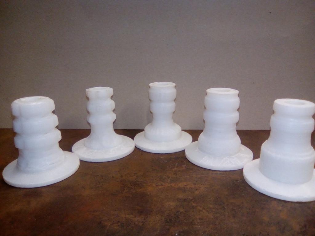 bougeoirs, Enlèvement, Autres matériaux