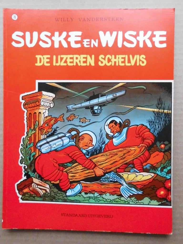 Suske en Wiske - De ijzeren schelvis, Enlèvement ou Envoi, Willy Vandersteen, Une BD, Utilisé
