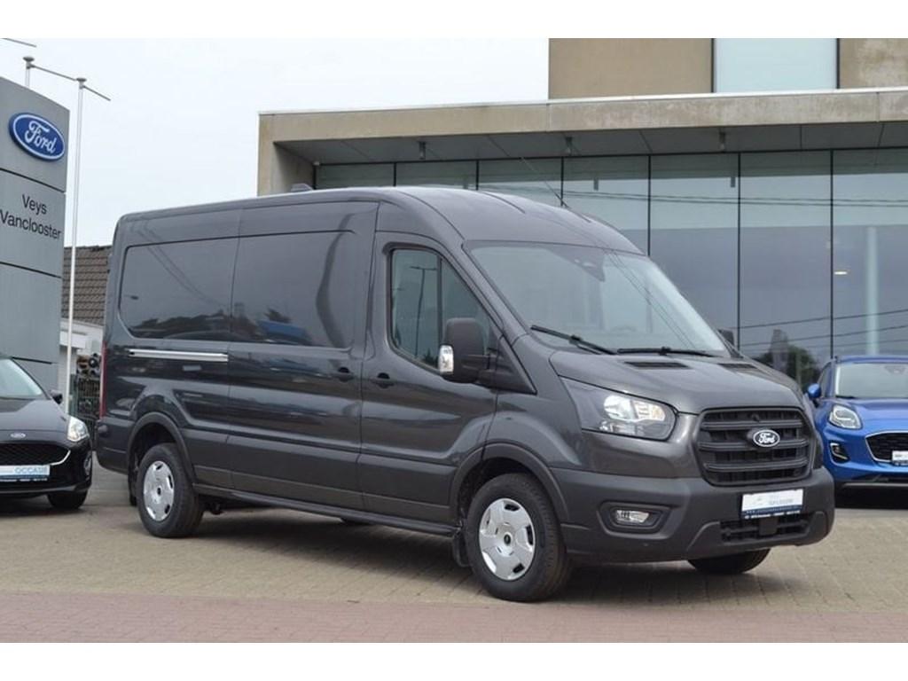 Ford Transit L3 H2, Excl. BTW €32 720, Auto's, Ford, Automaat, Euro 5, Monovolume, Blauw